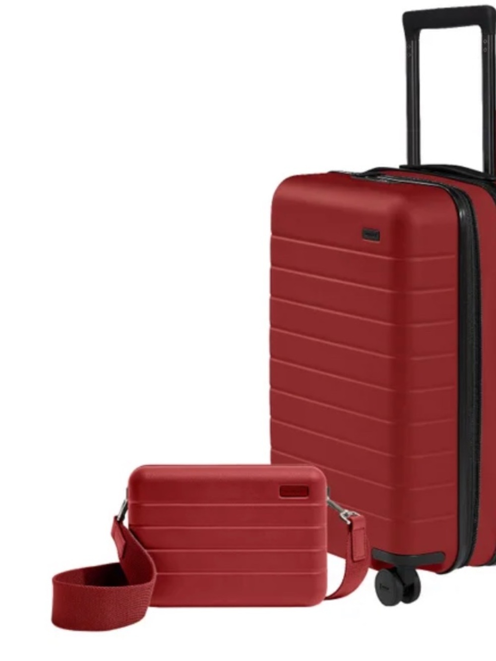 Away Red Carry-On Flex & matching Crossbody bag - Picture 2 of 11